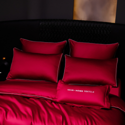 Комплект постельного белья Однотонный Сатин Премиум OCP013