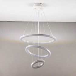 Citilux Электрон Смарт CL710A104S Умная люстра подвесная Белая