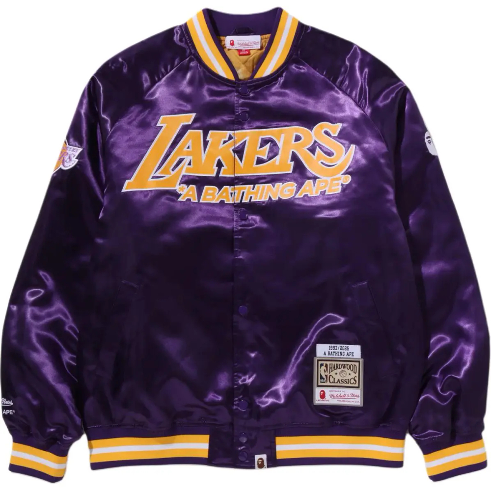 A Bathing Ape Bathing Ape X Mitchell Ness X Nba Fw25 Jackets Coats