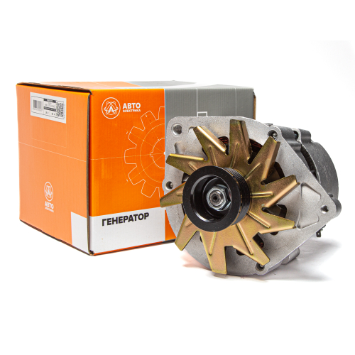 Генератор, КамАЗ, дв. КамАЗ, 28 В, 80 А, поликлиновый (ан. 4001.3771-53, 3142.3771)