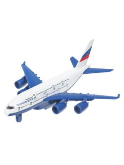 Самолет детский металлический 22 см Авиалайнер