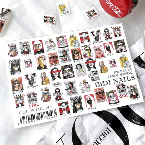 IBDI слайдер дизайн COLORFUL №144