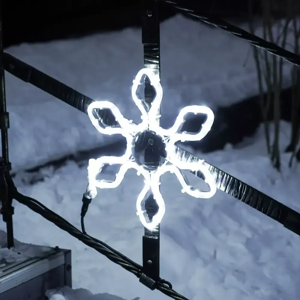 Светодиодная Снежинка