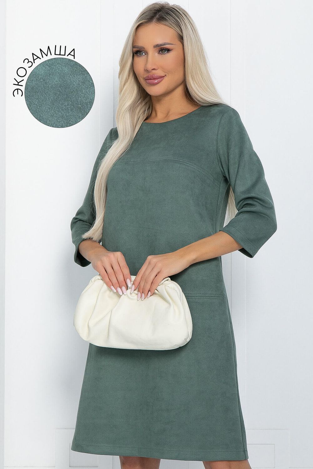 Платье Элегантная простота (полынь) П12241-6 LT Collection