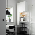 Книжный шкаф -  ENHET IKEA/ ЭНХЕТ ИКЕА, 180х90 см, белый