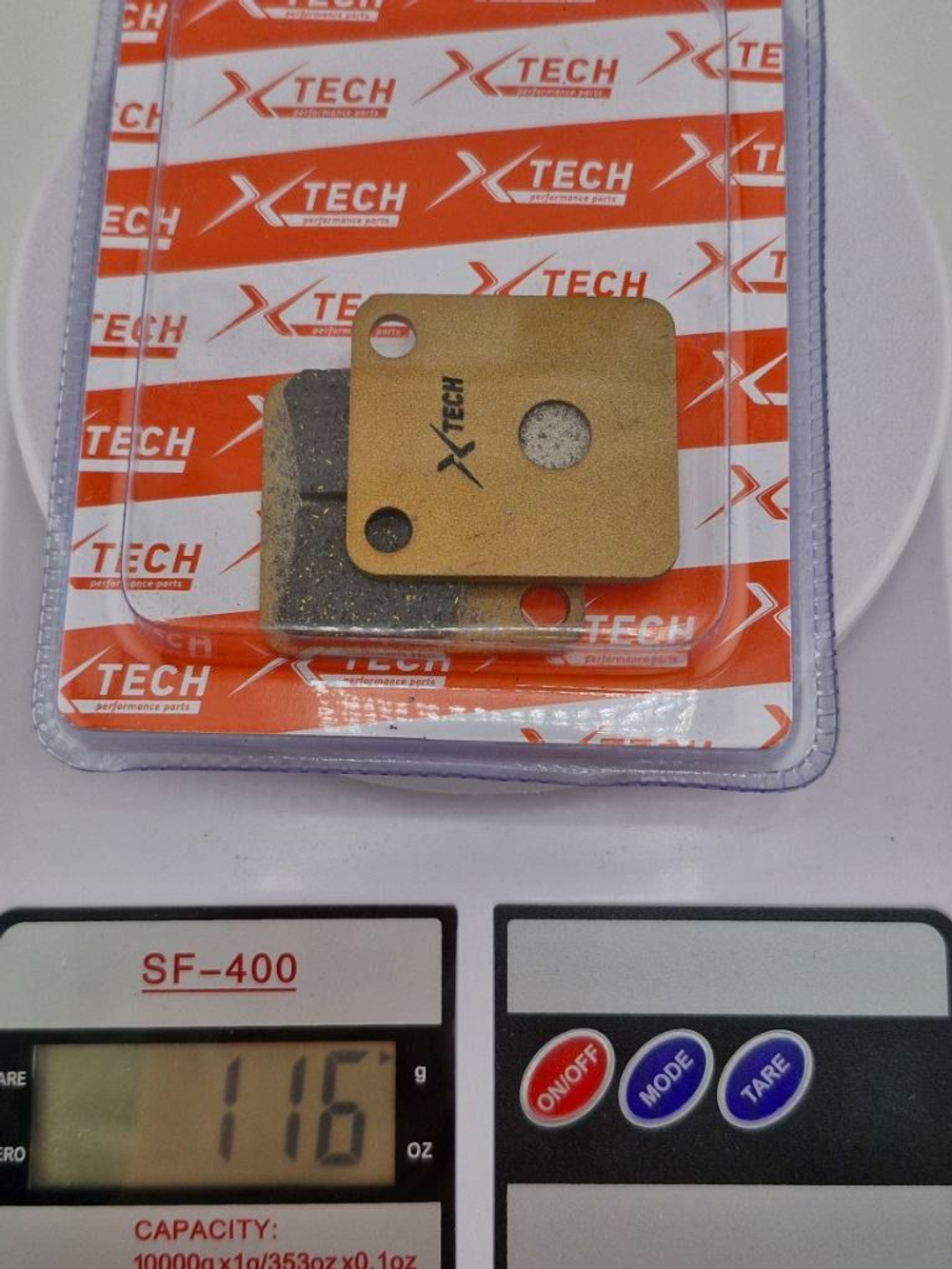 Колодки тормозные дисковые для мотоцикла питбайк, скутер