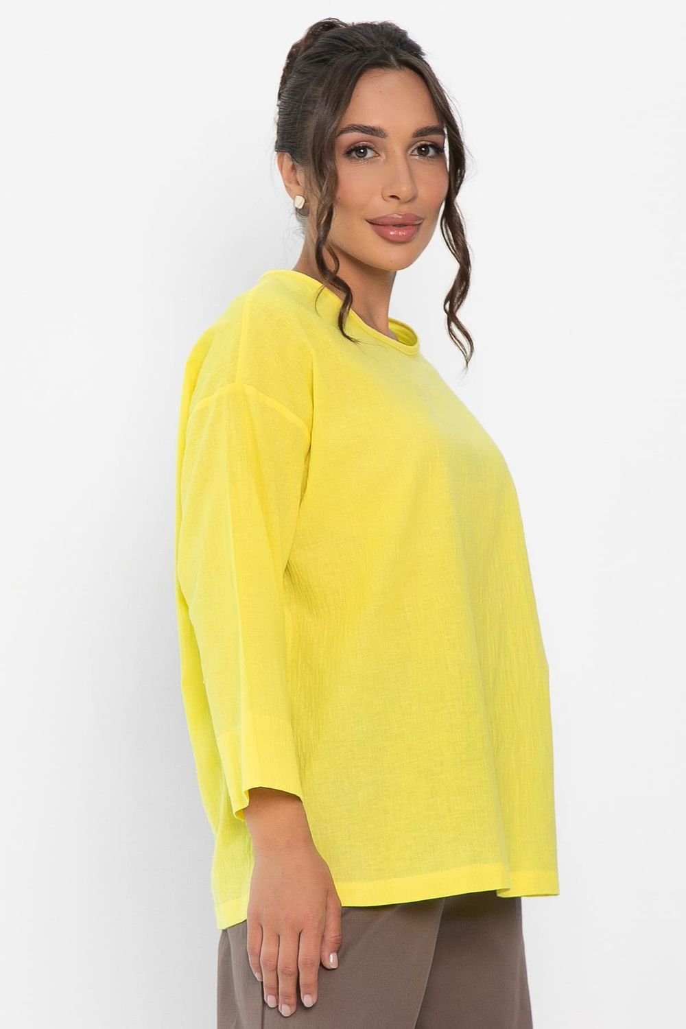 Лонгслив Пляж (желтый) Б13988-25М LT Collection