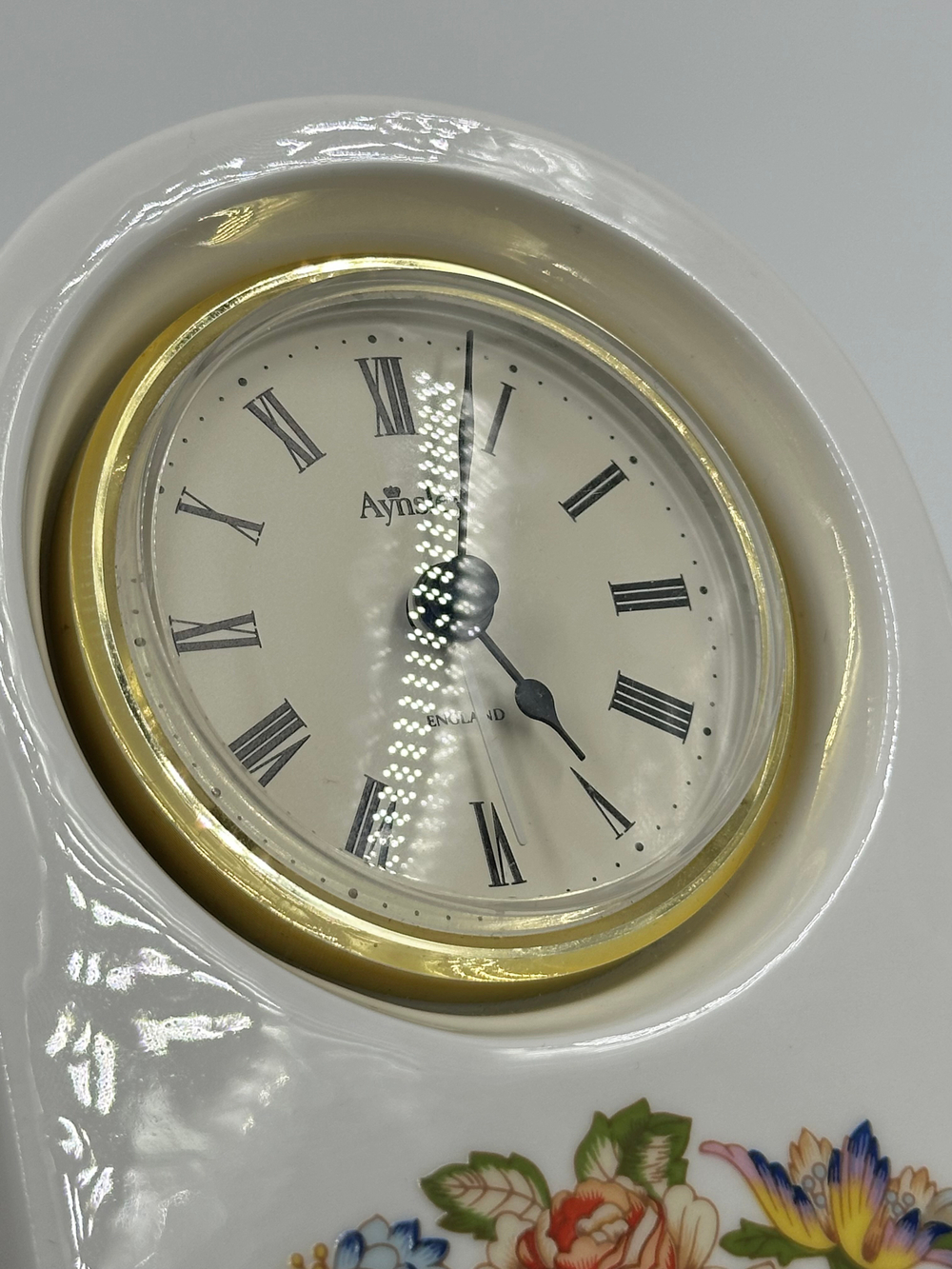 Часы с будильником Aynsley, Cottage Garden