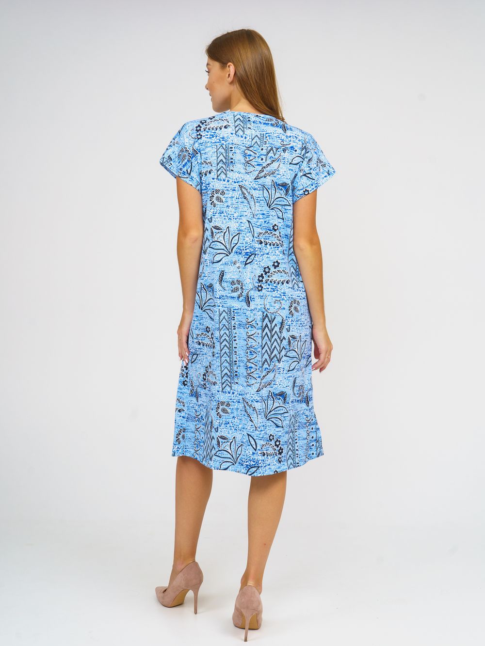 520  Платье  "Голубой" SveTekst (Акция)