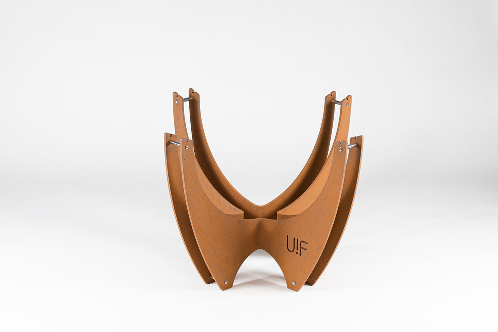 Чаша для костра с высоким основанием Up!Flame STEEL CUP 1000 Magnum oxi