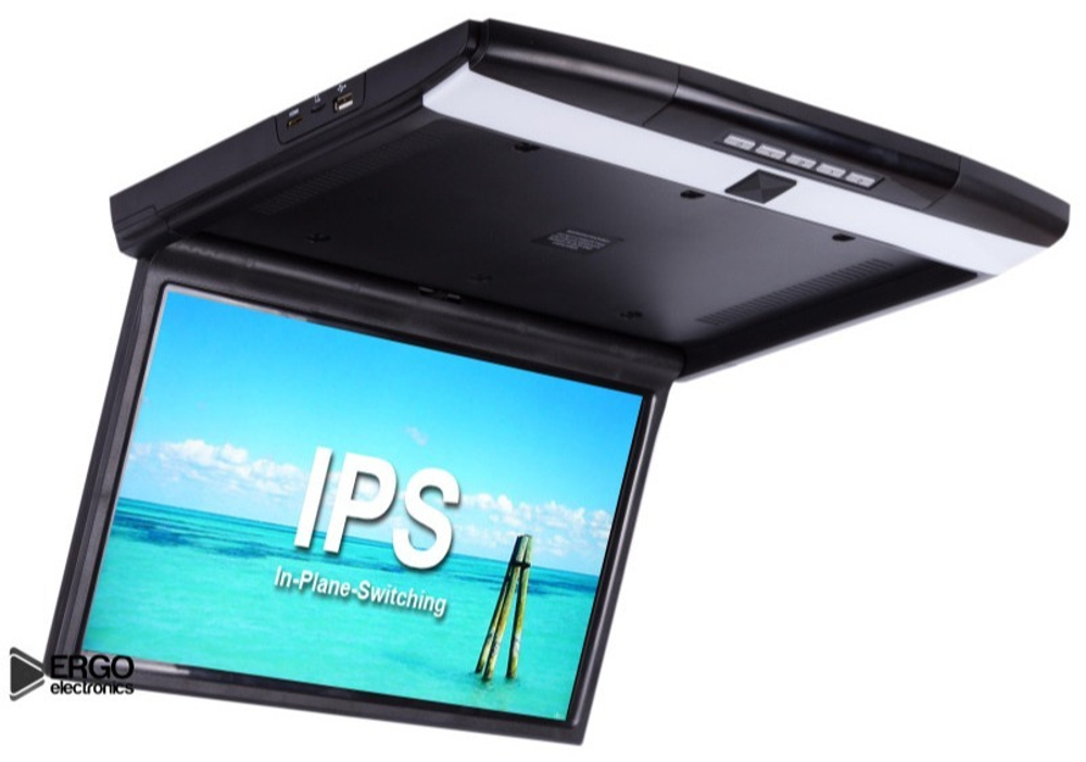 Монитор потолочный - ERGO ER17S IPS с экраном 17.3” (1920х1080 FullHD IPS) черный