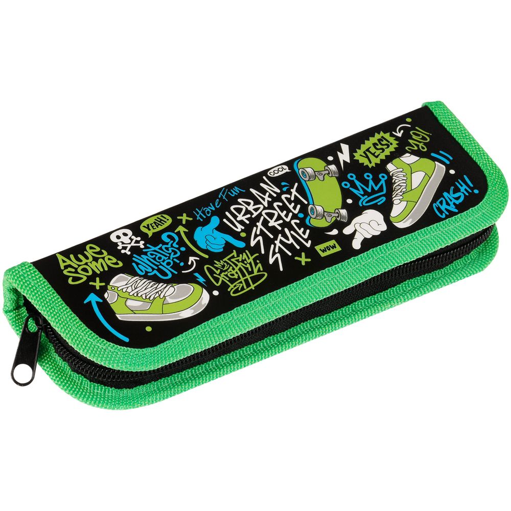 Пенал 1 отделение, 190*60 ArtSpace "Street style", ламинированный картон