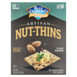 Blue Diamond, Artisan Nut-Thins®, рисовые крекеры с миндалем, семена льна, 120,5 г (4,25 унции)