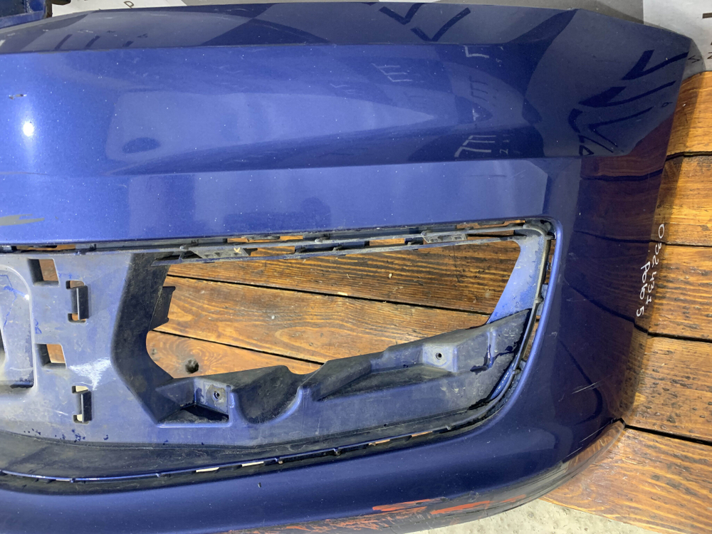 Бампер передний Volkswagen Polo 5 Sedan 15-20 Б/У Оригинал 6RU807221A