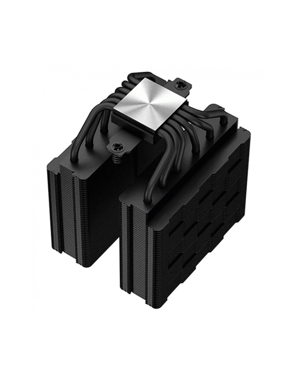 DEEPCOOL AK620 ZERO DARK LGA20XX/1700/1200/115X/AM5/AM4 (8шт/кор, TDP 260W, PWM, DUAL Fan 120mm, 6 тепл. трубок, черный) RET