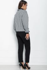 Костюм Тиона (черно-белый) К10816 LT Collection