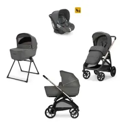Коляска Inglesina Aptica 3 в 1 Velvet Grey Darwin i-Size