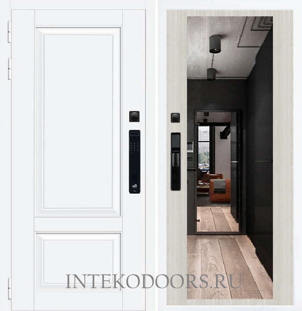 Афина Белая V8 с зеркалом