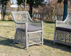 "Латте" плетеное кресло из искусственного ротанга, цвет бежевый