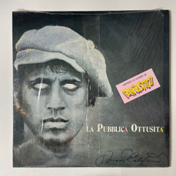 Винтажная виниловая пластинка LP Adriano Celentano La Pubblica Ottusita (Italy 1987) Fresco