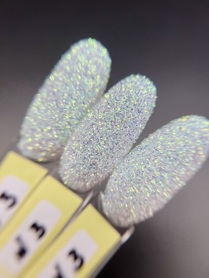 Блестки для дизайна ногтей Магический блеск №3 золото с зеленым