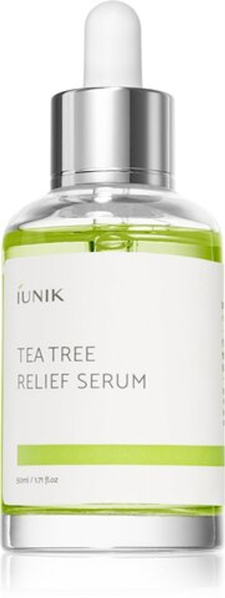 iUnik Tea Tree - Успокаивающая сыворотка для лица для чувствительной кожи, склонной к высыпаниям /   50  ml  / GTIN 8809429955609