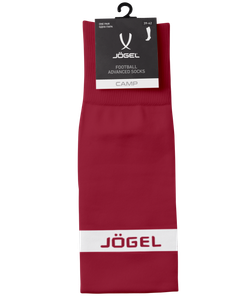 Гетры футбольные CAMP ADVANCED SOCKS, гранатовый/белый