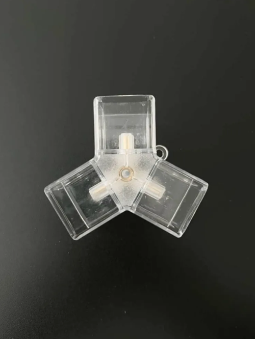 Коннектор Y-образный (угол 120) соединитель для светодиодных модулей