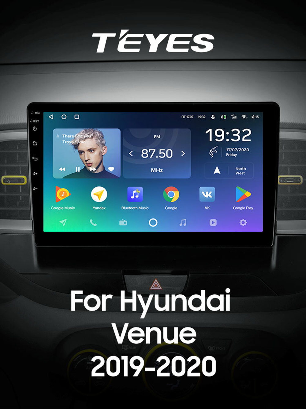 Teyes SPRO Plus 9" для Hyundai Venue 2019