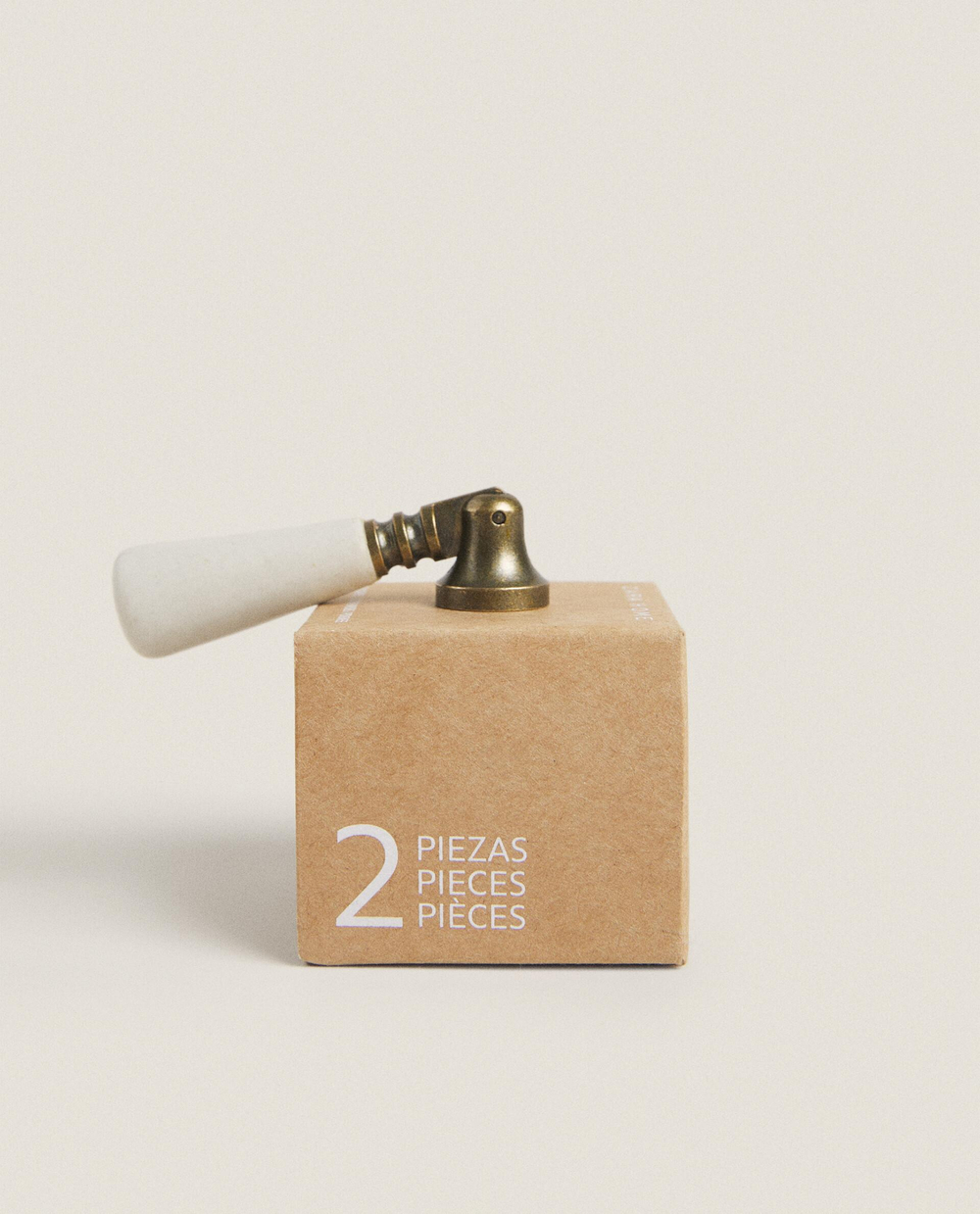 Мебельная ручка Zara Home, 6.5х1.5х2.5 см, керамика, 2 шт., 7332/555