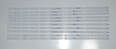 LED55D06A-ZC29AG-02E 30355006211E A-8шт. B-2шт.  комплект подсветки 10шт.