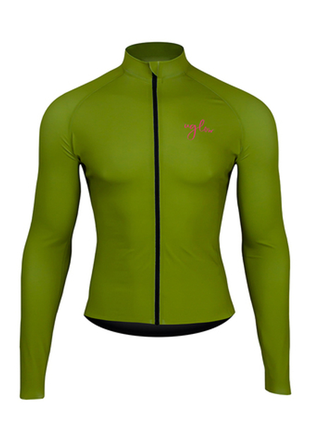 ВЕЛОДЖЕРСИ МУЖСКОЕ BRUSH LS JERSEY | GREEN