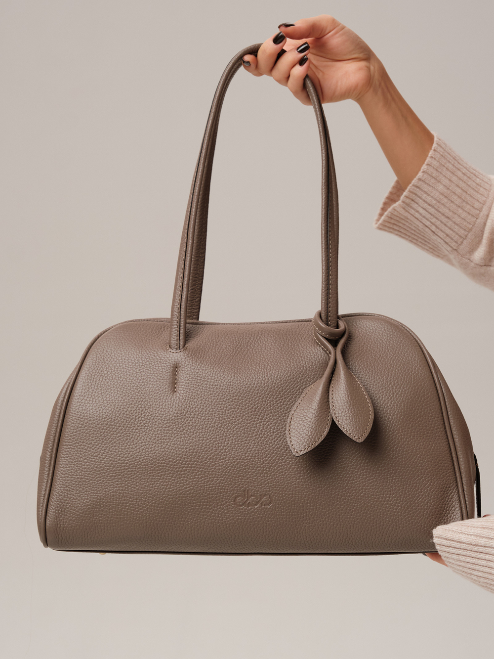 Кожаная сумка DBR 31338 таупе