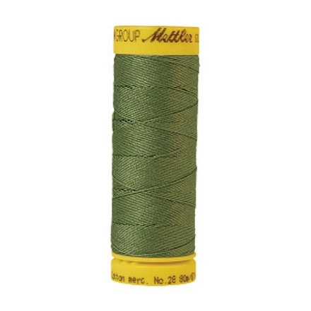 Нить швейная отделочная Silk-Finish Cotton (намотка 80 м) (Mettler, 100%хлопок, 0840)