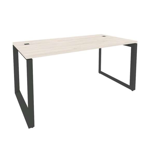 Onix Direct Стол рабочий руководителя на О-образном м/к O.MO-SRR-4.8 Денвер Светлый/Металл Антрацит