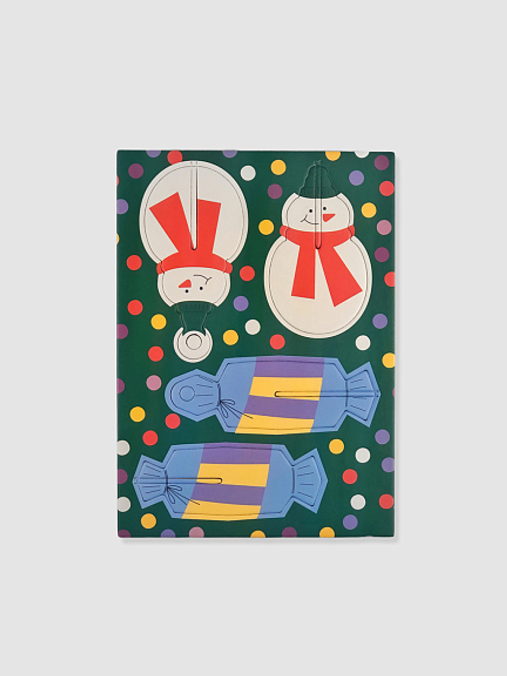 Украшения на ёлку Конфета и Снеговик