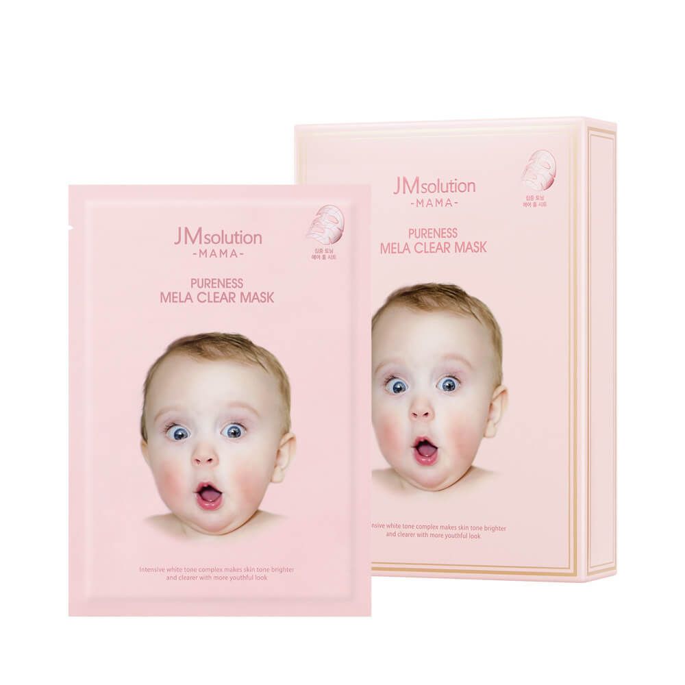 Маска тканевая для осветления кожи JMsolution Mama Pureness Mela Clear Mask, 30 мл