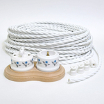 Витой ретро провод "Винтаж" Медный люкс, Lindas 62148 / 2х2,5
