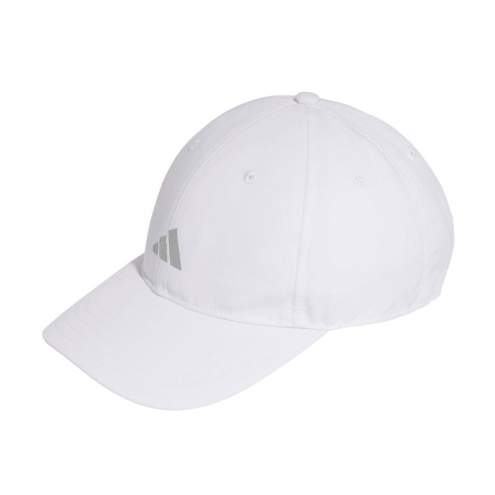 Теннисная кепка Adidas Running Essential Climacool 6-Panel Baseball - white/reflective silver