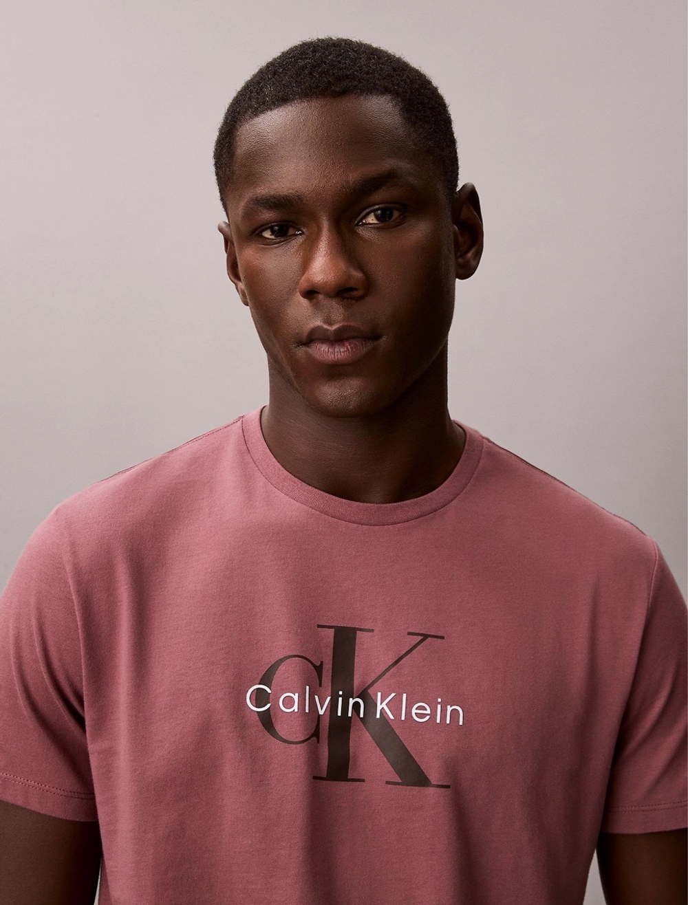 Футболка Calvin Klein Monologo Tee Capri Rose