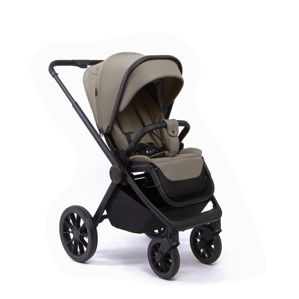 Коляска детская Peppy Monaco 2 в 1 Sandstone (песочный), рама черная