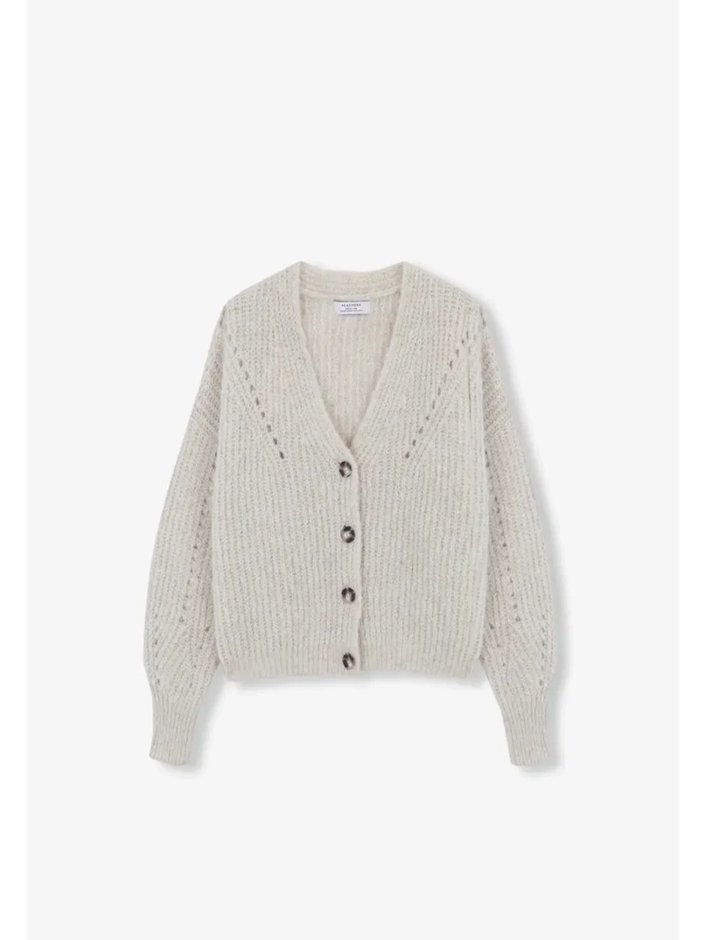 Кардиган из альпаки