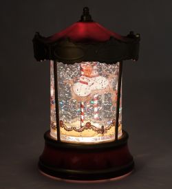 XM-848/1 Новогодняя карусель с подсветкой