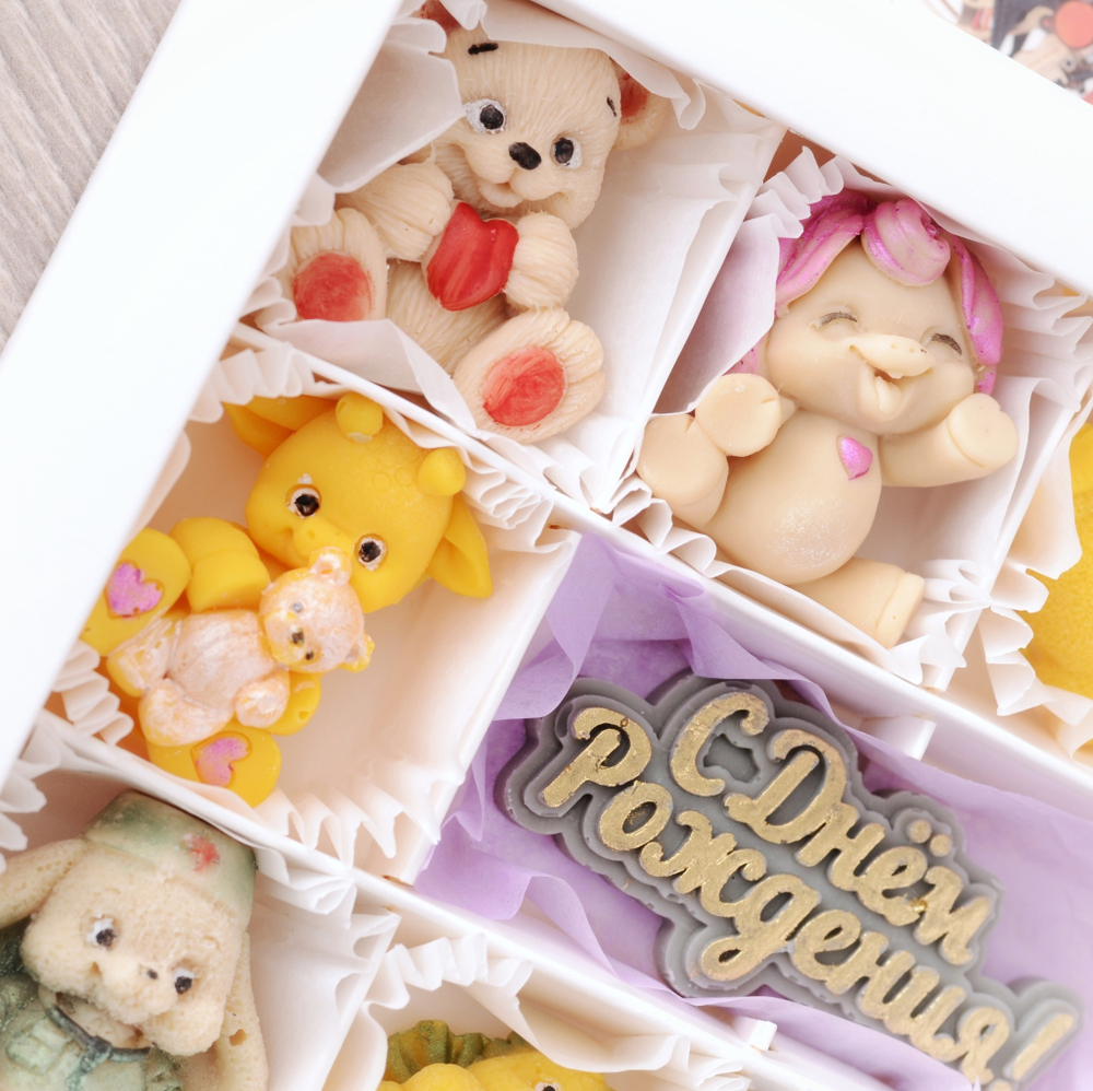 Набор "Детский" с днем рождения #2 / Фигурный шоколад