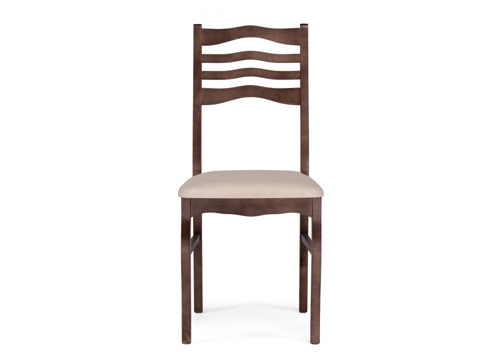 Стул деревянный Woodville Амадиу бежевый, орех