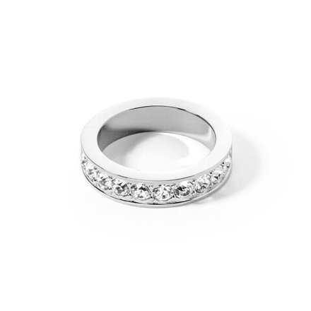 Кольцо Coeur de Lion Crystal-Silver 18 мм 0131/40-1817 56