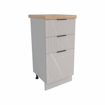 Кухня Модуль МСЯШ 400 Монца Кварц бежевый