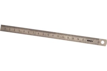 Линейка стальная LSS 200 гибкая 200 мм Sola 56103101
