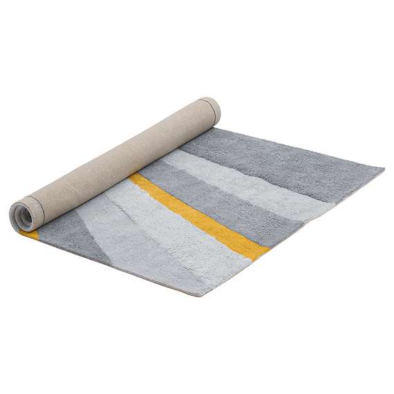 Ковер из хлопка с рисунком Tulip Field из коллекции Terra, 120х180 см