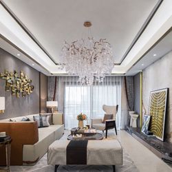 Подвесная Люстра Ручной Работы Fairytree Round D80 By Imperiumloft